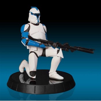 Star Wars Maquette Blue Clone Trooper Lieutenant SW Celebration VI 2012 Exclusive